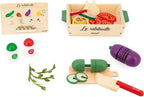 Set di verdure In legno per bambini- La Ratatouille
