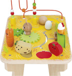 Tavolo attività in legno per bambini