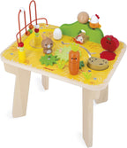 Tavolo attività in legno per bambini