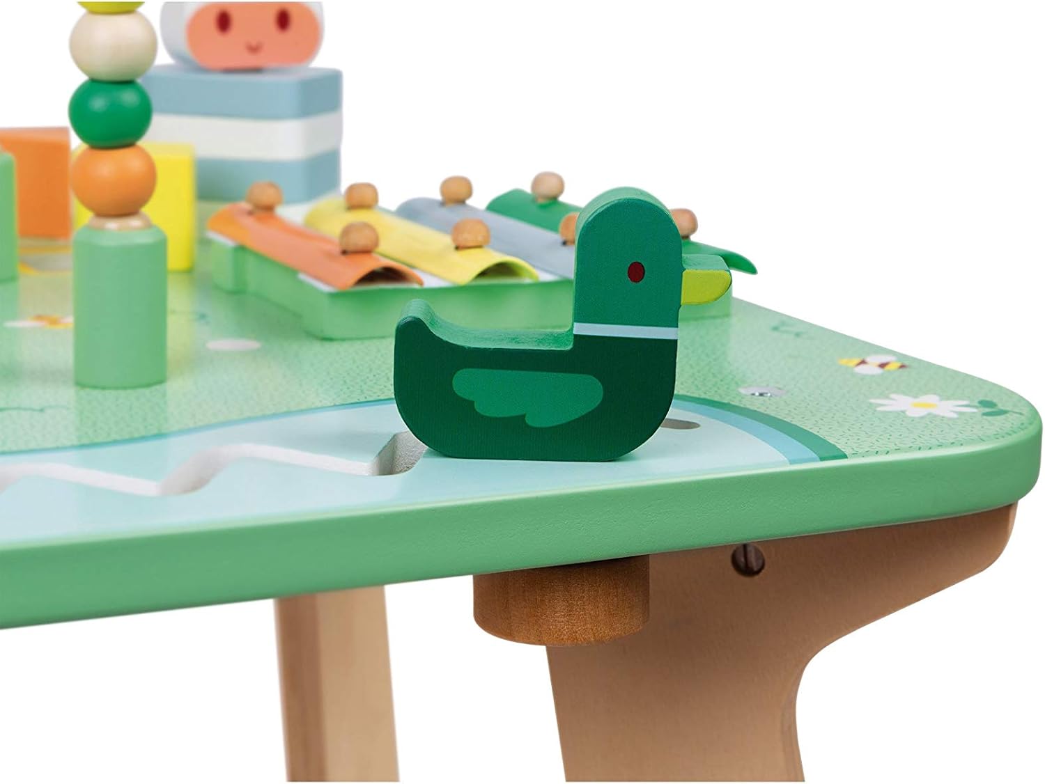 Tavolo attività in legno per bambini