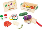 Set di verdure In legno per bambini- La Ratatouille