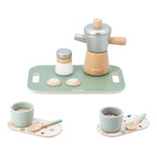 Moka-caffè italiano in legno per bambini