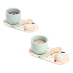 Moka-caffè italiano in legno per bambini