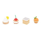 Cofanetto di pasticcini in legno per bambini