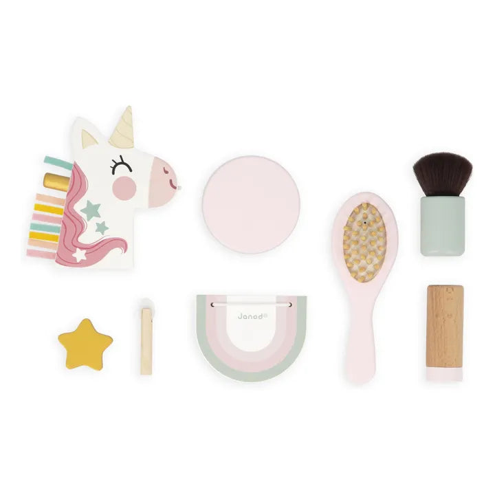 Tavolo del trucco unicorno